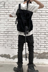 BORIS BIDJAN SABERI BLACK BACKPACK TOTE BAG1 F1406B+FMM20036